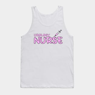 Urology Nurse Pink Tank Top